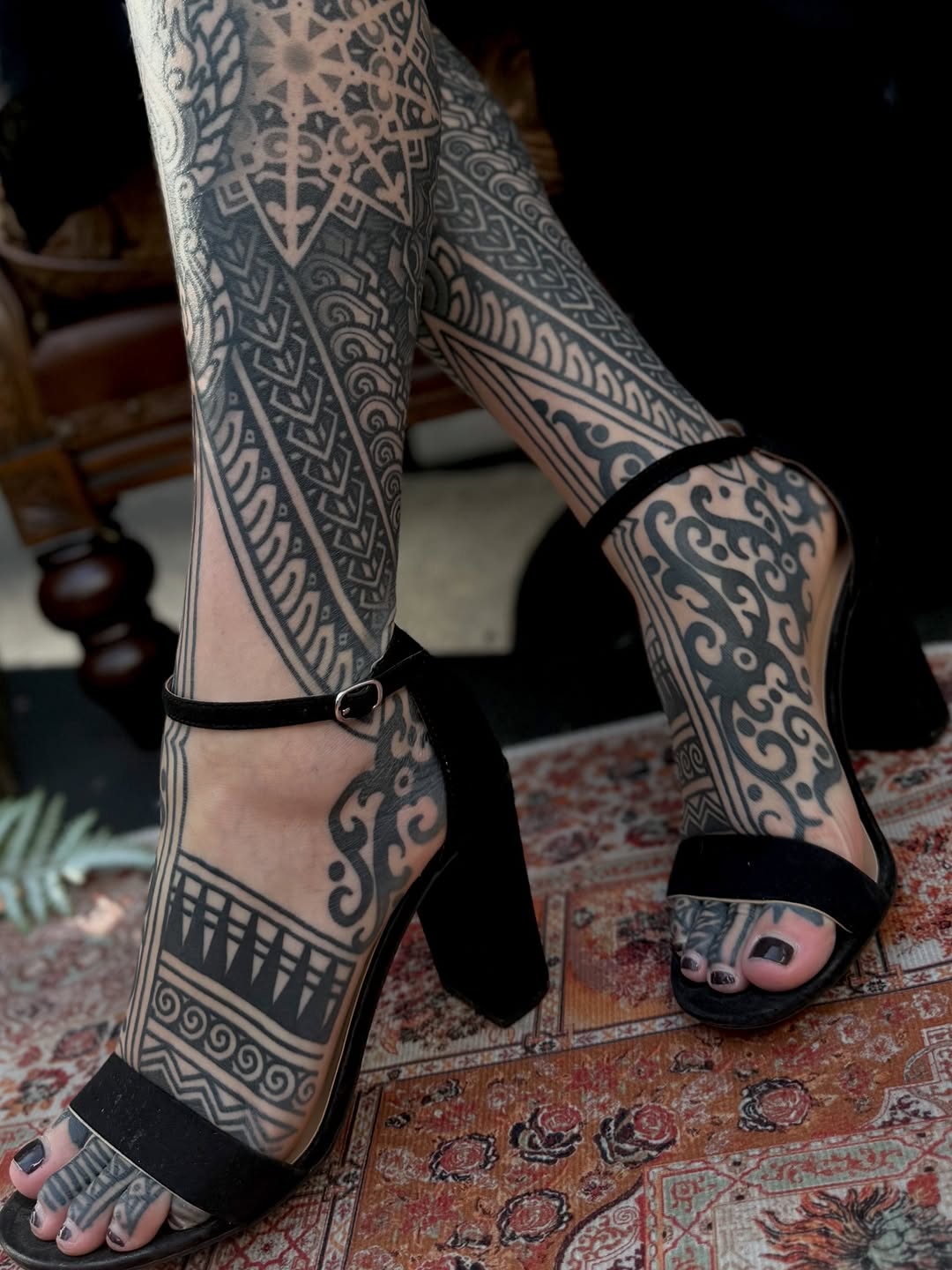 michellelynntattoo geometric tattoo artist