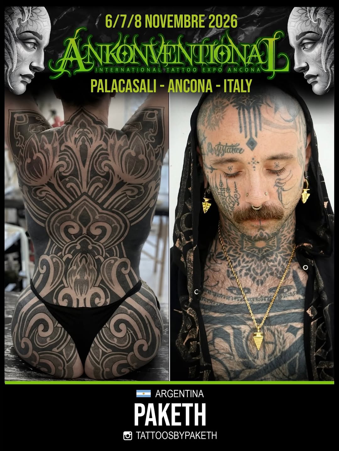 Work by @tattoosbypaketh