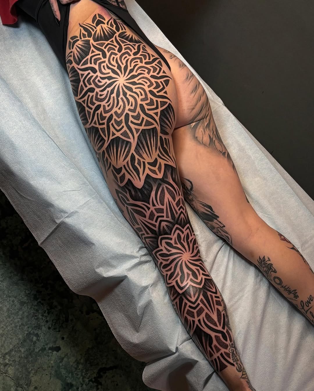 Work by @tommbirchtattoo